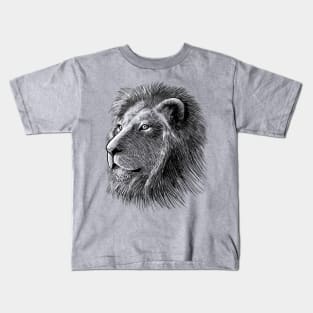 Sketch Lion Kids T-Shirt